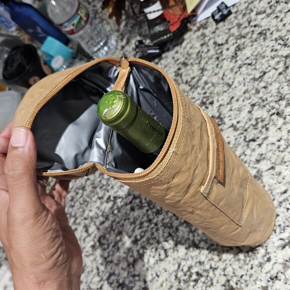 Wine Bottle Insulated Travel Bag - Picture 1 of 7